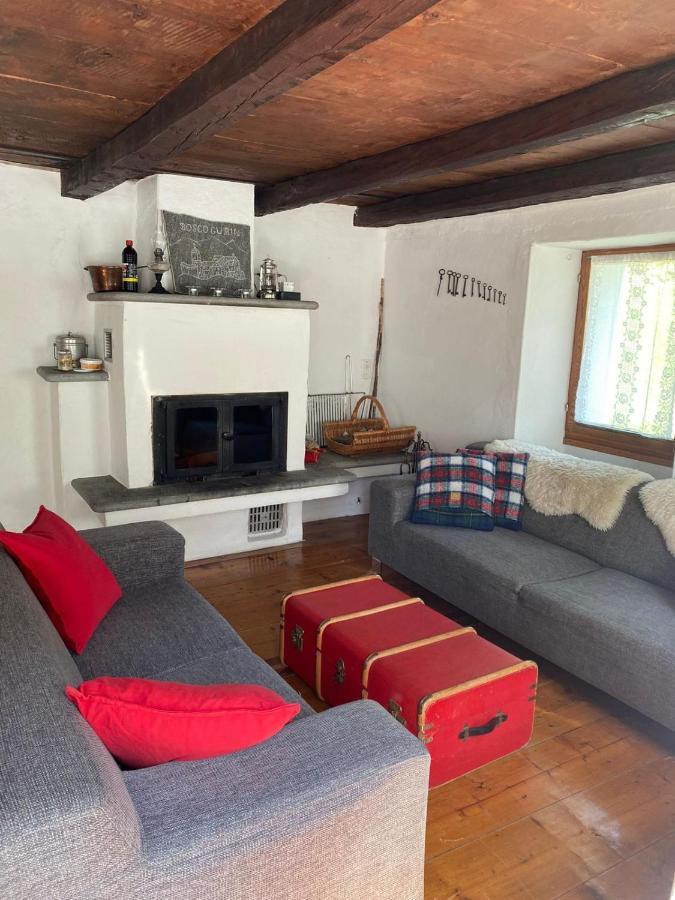 Casa Sonnenberg Lejlighed Bosco Gurin Eksteriør billede